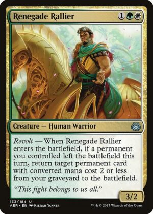 Renegade Rallier - Foil<br /><span class="collector-number">Collector No. 133</span>