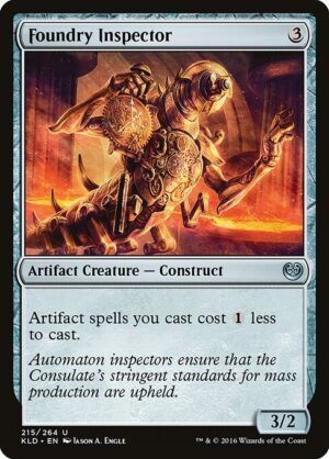 Foundry Inspector - Foil<br /><span class="collector-number">Collector No. 215</span>