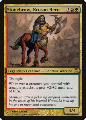 Stonebrow, Krosan Hero<br /><span class="collector-number">Collector No. 247</span>