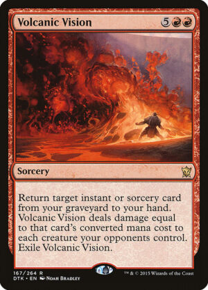 Volcanic Vision - Foil<br /><span class="collector-number">Collector No. 167</span>