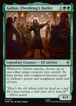 Galion, Elvenking's Butler - Foil<br /><span class="collector-number">Collector No. 125</span>