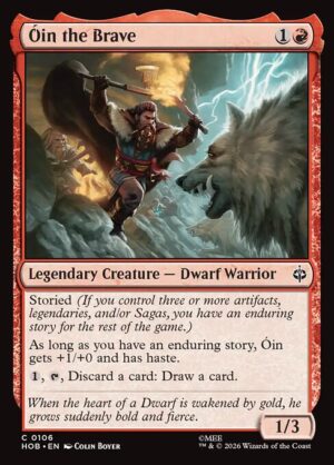 Óin the Brave - Foil<br /><span class="collector-number">Collector No. 106</span>