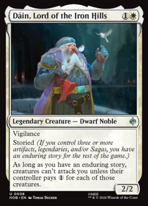 Dáin, Lord of the Iron Hills - Foil<br /><span class="collector-number">Collector No. 8</span>