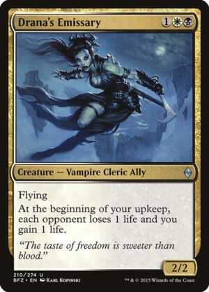 Drana's Emissary<br /><span class="collector-number">Collector No. 210</span>