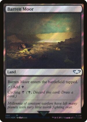 Barren Moor Surge - Surge Foil<br /><span class="collector-number">Collector No. 266★</span>