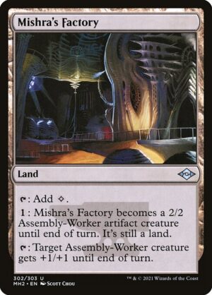 Mishra's Factory<br /><span class="collector-number">Collector No. 302</span>