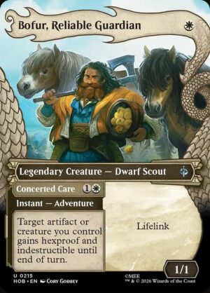 Bofur, Reliable Guardian // Concerted Care - Foil<br /><span class="collector-number">Collector No. 215</span>