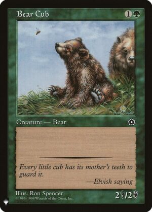 Bear Cub<br /><span class="collector-number">Collector No. P02-123</span>