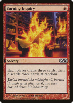 Burning Inquiry<br /><span class="collector-number">Collector No. 128</span>