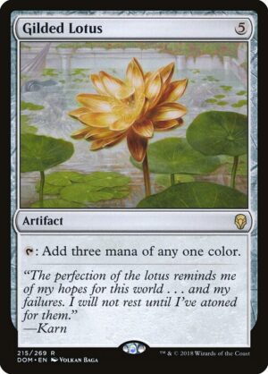 Gilded Lotus<br /><span class="collector-number">Collector No. 215</span>