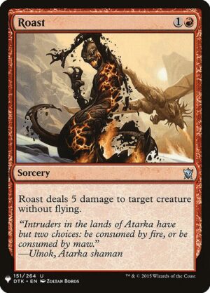 Roast<br /><span class="collector-number">Collector No. DTK-151</span>
