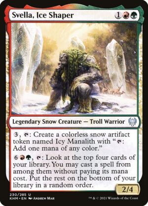 Svella, Ice Shaper - Foil<br /><span class="collector-number">Collector No. 230</span>
