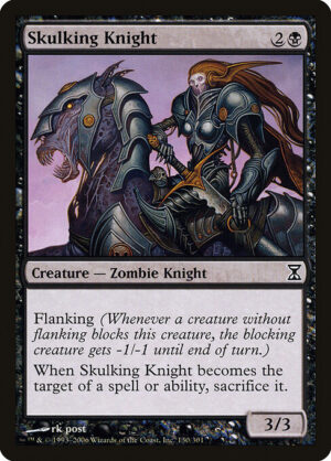 Skulking Knight<br /><span class="collector-number">Collector No. 130</span>