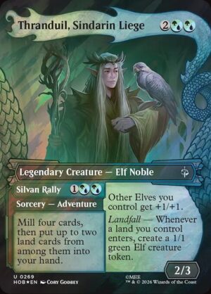 Thranduil, Sindarin Liege // Silvan Rally - Foil<br /><span class="collector-number">Collector No. 269</span>