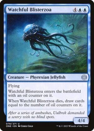 Watchful Blisterzoa - Foil<br /><span class="collector-number">Collector No. 78</span>