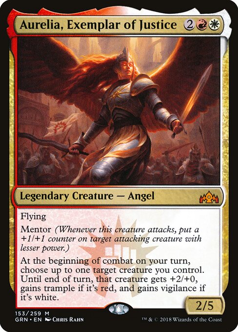 Aurelia, Exemplar of Justice — Guilds of Ravnica