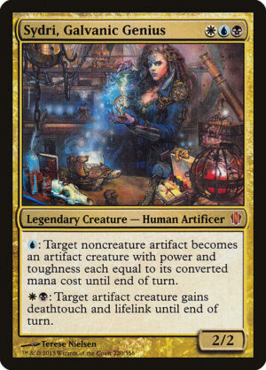 Sydri, Galvanic Genius<br /><span class="collector-number">Collector No. 220</span>