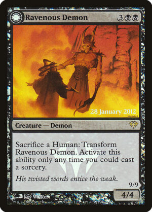 Ravenous Demon // Archdemon of Greed - Foil<br /><span class="collector-number">Collector No. 71★</span>