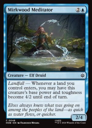 Mirkwood Meditator - Foil<br /><span class="collector-number">Collector No. 48</span>