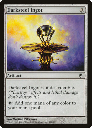 Darksteel Ingot<br /><span class="collector-number">Collector No. 112</span>