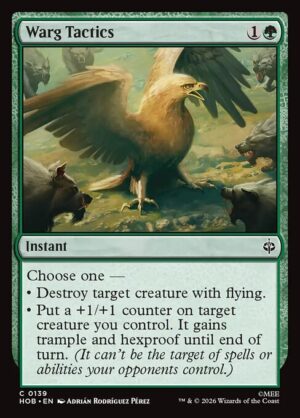 Warg Tactics - Foil<br /><span class="collector-number">Collector No. 139</span>