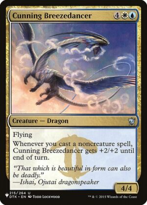 Cunning Breezedancer<br /><span class="collector-number">Collector No. DTK-215</span>