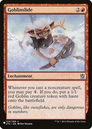 Goblinslide<br /><span class="collector-number">Collector No. KTK-109</span>