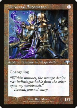 Universal Automaton - Foil<br /><span class="collector-number">Collector No. 38</span>