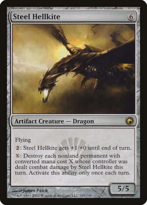 Steel Hellkite<br /><span class="collector-number">Collector No. 205</span>