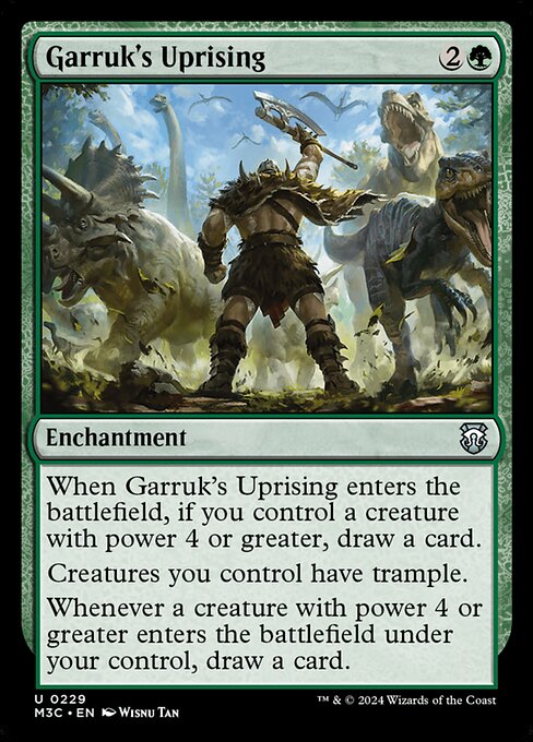 Garruk’s Uprising — Modern Horizons 3 Commander