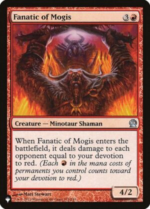 Fanatic of Mogis<br /><span class="collector-number">Collector No. THS-121</span>