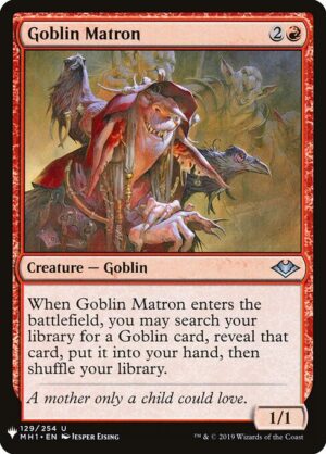 Goblin Matron<br /><span class="collector-number">Collector No. MH1-129</span>
