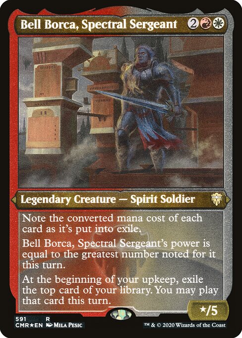 Bell Borca, Spectral Sergeant — Commander Legends