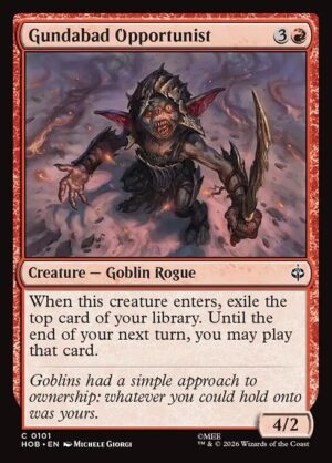 Gundabad Opportunist - Foil<br /><span class="collector-number">Collector No. 101</span>