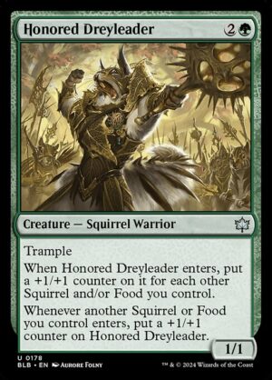 Honored Dreyleader - Foil<br /><span class="collector-number">Collector No. 178</span>
