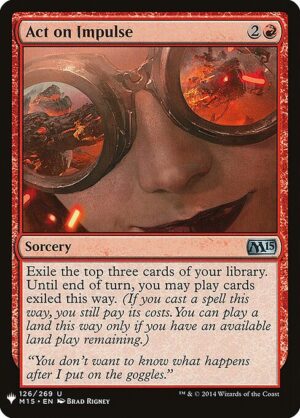 Act on Impulse<br /><span class="collector-number">Collector No. M15-126</span>