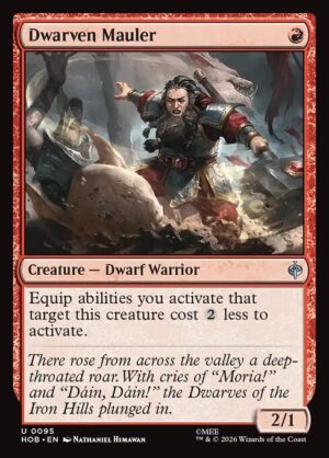 Dwarven Mauler - Foil<br /><span class="collector-number">Collector No. 95</span>