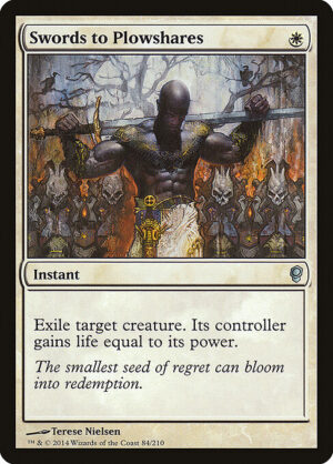 Swords to Plowshares<br /><span class="collector-number">Collector No. 84</span>