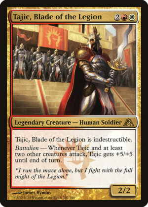 Tajic, Blade of the Legion<br /><span class="collector-number">Collector No. 107</span>