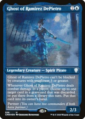 Ghost of Ramirez DePietro - Etched<br /><span class="collector-number">Collector No. 558</span>