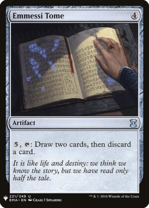 Emmessi Tome<br /><span class="collector-number">Collector No. EMA-221</span>
