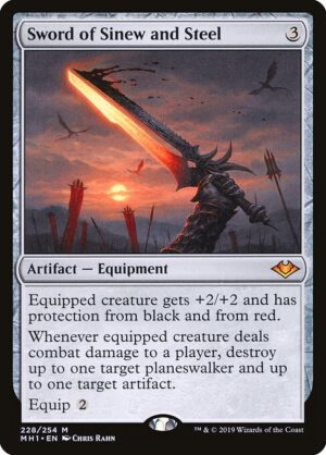 Sword of Sinew and Steel<br /><span class="collector-number">Collector No. 228</span>