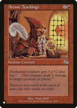 Arcane Teachings<br /><span class="collector-number">Collector No. JUD-78</span>