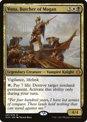 Vona, Butcher of Magan - Foil<br /><span class="collector-number">Collector No. 231</span>