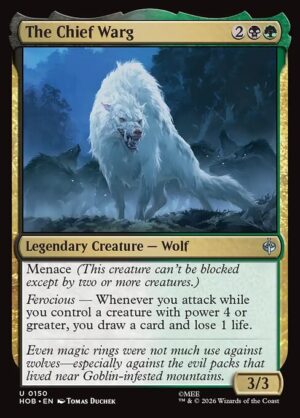 The Chief Warg - Foil<br /><span class="collector-number">Collector No. 150</span>