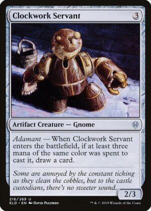 Clockwork Servant - Foil<br /><span class="collector-number">Collector No. 216</span>