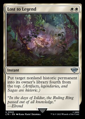 Lost to Legend - Foil<br /><span class="collector-number">Collector No. 22</span>