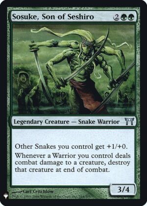 Sosuke, Son of Seshiro - Foil<br /><span class="collector-number">Collector No. CHK-244</span>