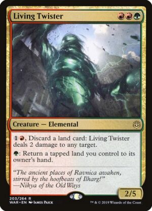 Living Twister<br /><span class="collector-number">Collector No. 203</span>