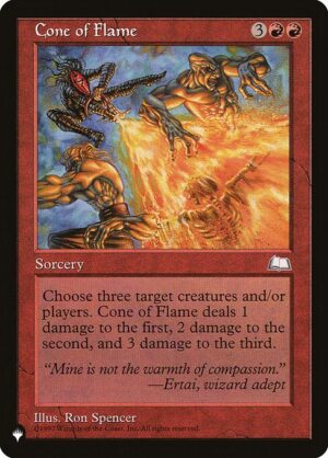 Cone of Flame<br /><span class="collector-number">Collector No. WTH-95</span>